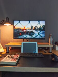 home office set up